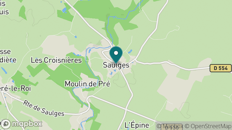 Carte - Saulges