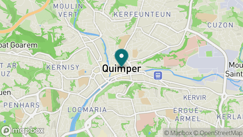 Carte - Quimper