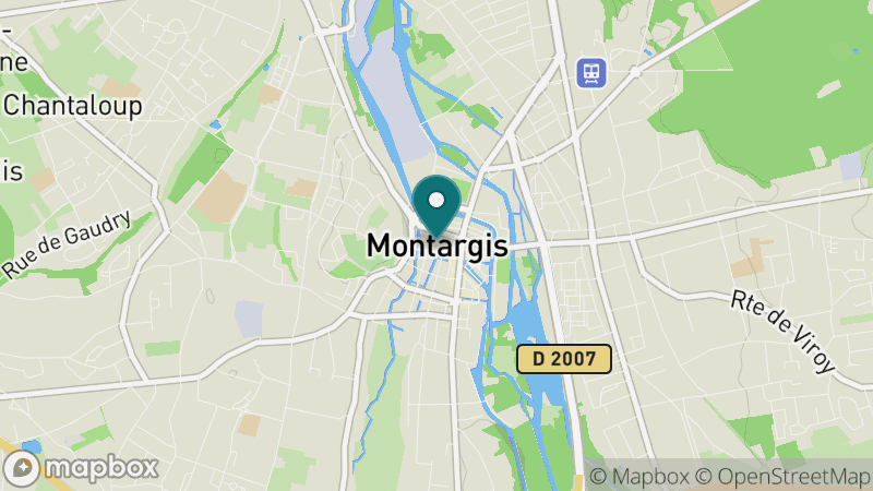 Carte - Montargis