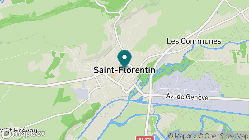 Carte - Saint Florentin