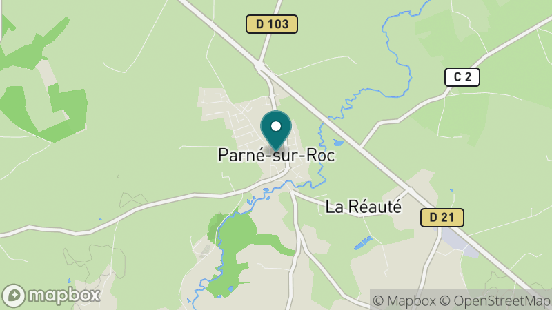 Carte - Parne Sur Roc