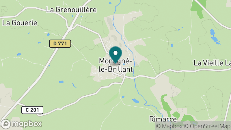 Carte - Montigne Le Brillant