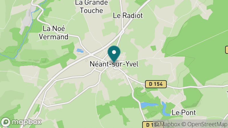 Carte - Neant Sur Yvel