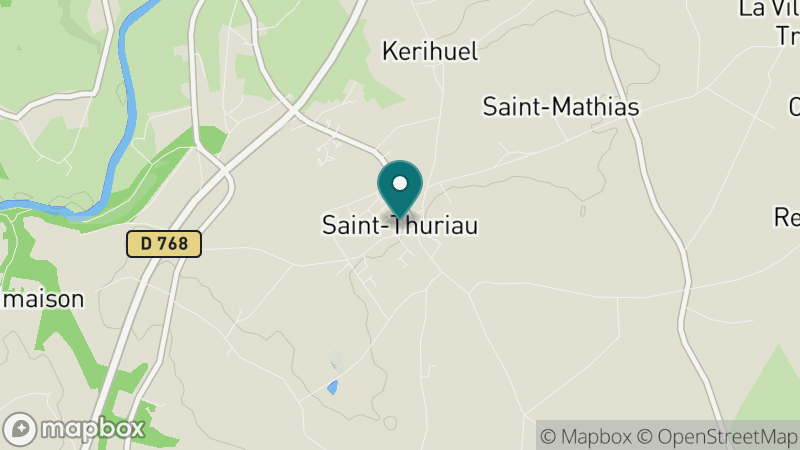 Carte - Saint Thuriau