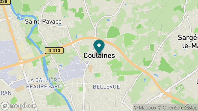 Carte - Coulaines