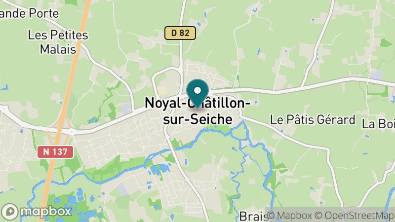 Carte - Noyal Chatillon Sur Seiche