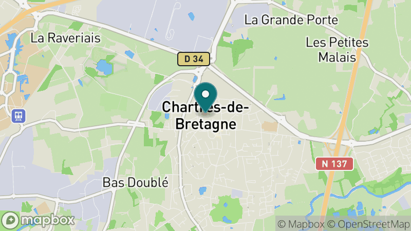 Carte - Chartres De Bretagne