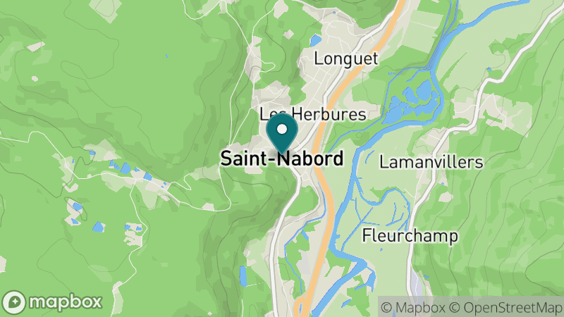 Carte - Saint-Nabord