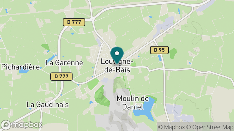 Carte - Louvigné-de-Bais