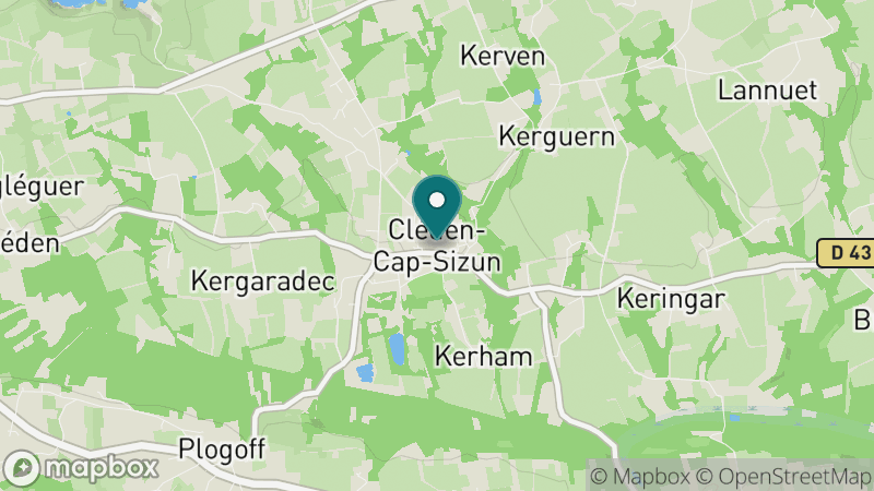 Carte - Cleden Cap Sizun