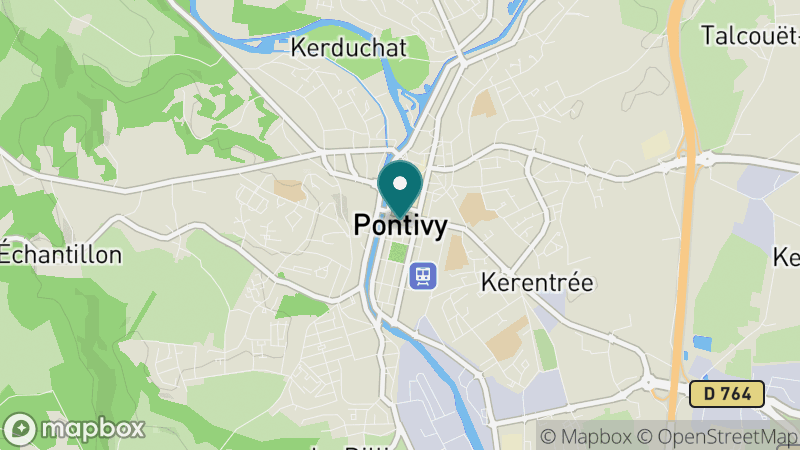 Carte - Pontivy