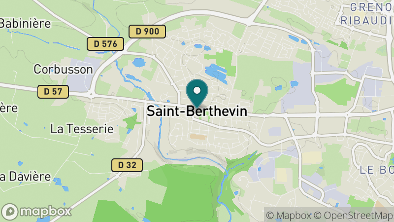 Carte - Saint Berthevin