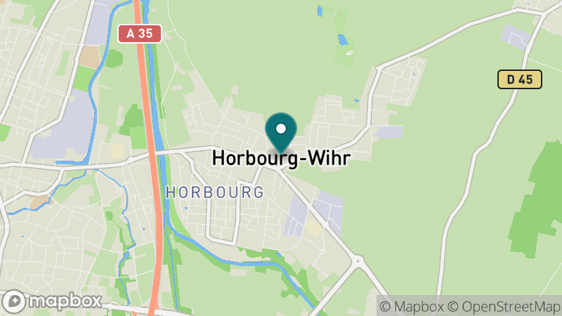 Carte - Horbourg-Wihr