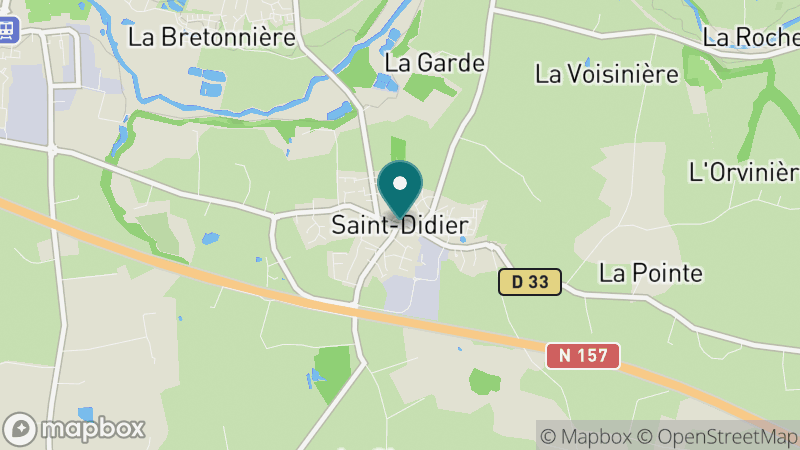 Carte - Saint-Didier