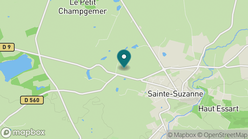 Carte - Sainte Suzanne