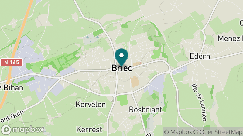 Carte - Briec