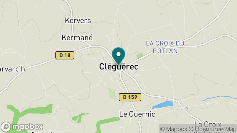 Carte - Cleguerec