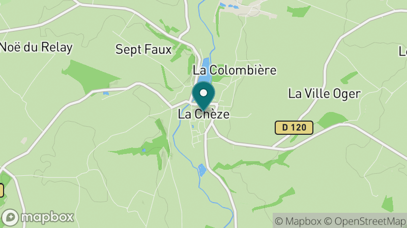 Carte - La Chèze