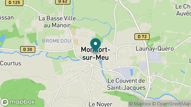 Carte - Montfort Sur Meu