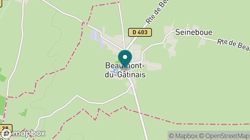 Carte - Beaumont Du Gatinais