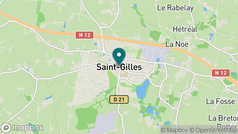 Carte - Saint Gilles
