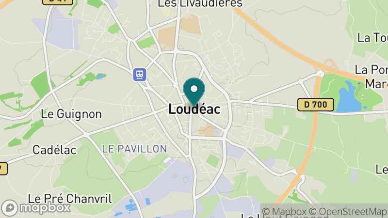 Carte - Loudeac