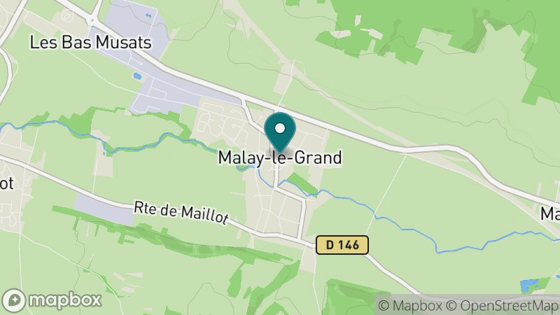 Carte - Malay-le-Grand