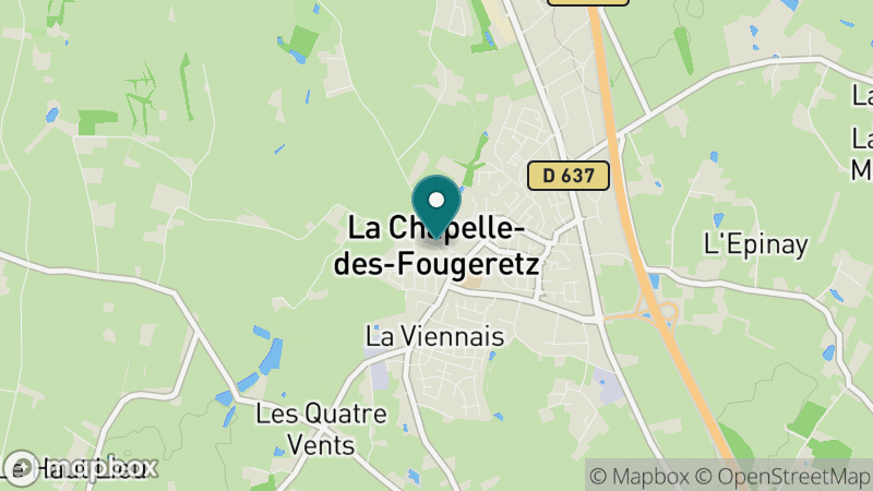 Carte - La Chapelle Des Fougeretz