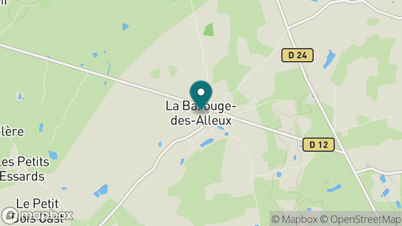 Carte - La Bazouge Des Alleux