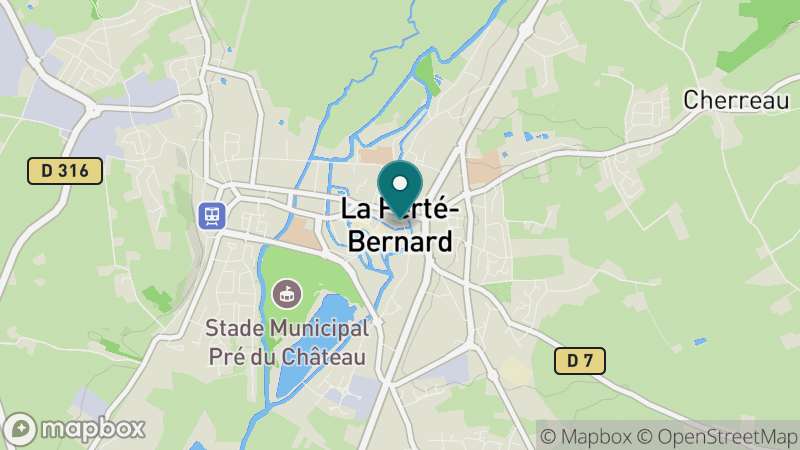Carte - La Ferté-bernard