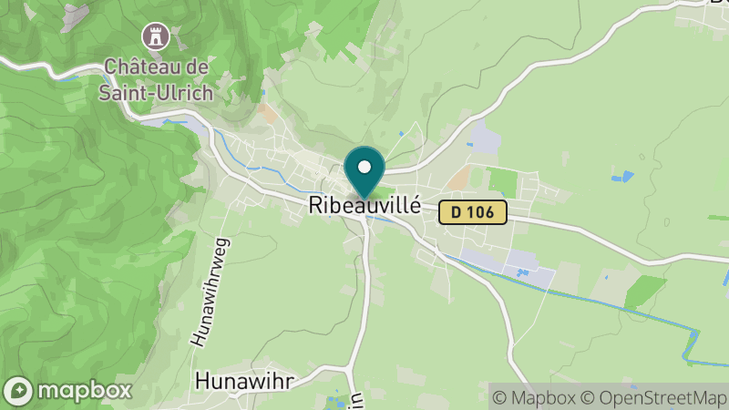 Carte - Ribeauville