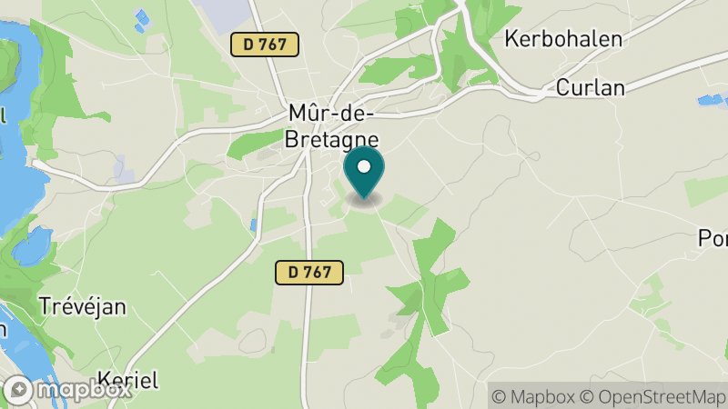 Carte - Mûr-de-Bretagne