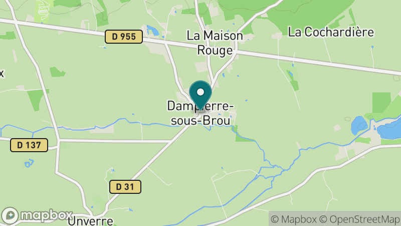 Carte - Dampierre Sous Brou