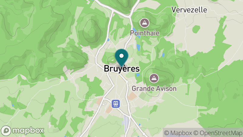 Carte - Bruyères