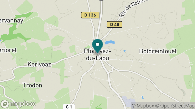 Carte - Plonevez Du Faou