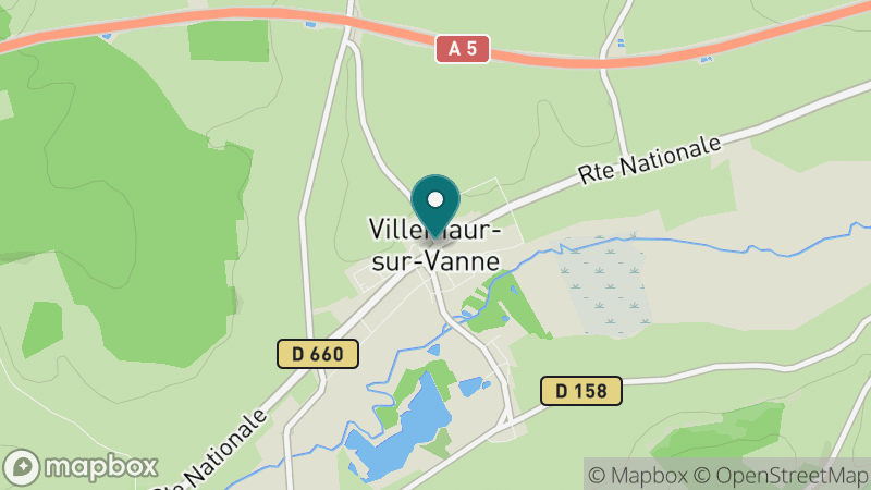 Carte - Villemaur Sur Vanne