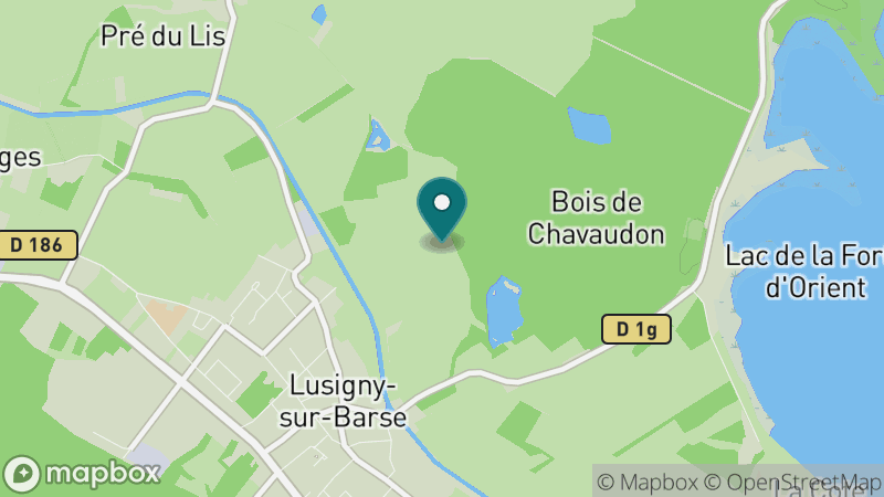 Carte - Lusigny-sur-Barse