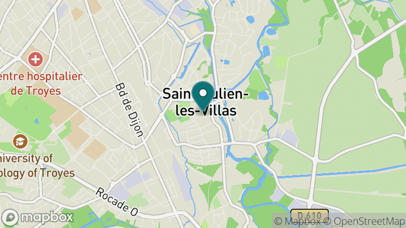 Carte - Saint Julien Les Villas
