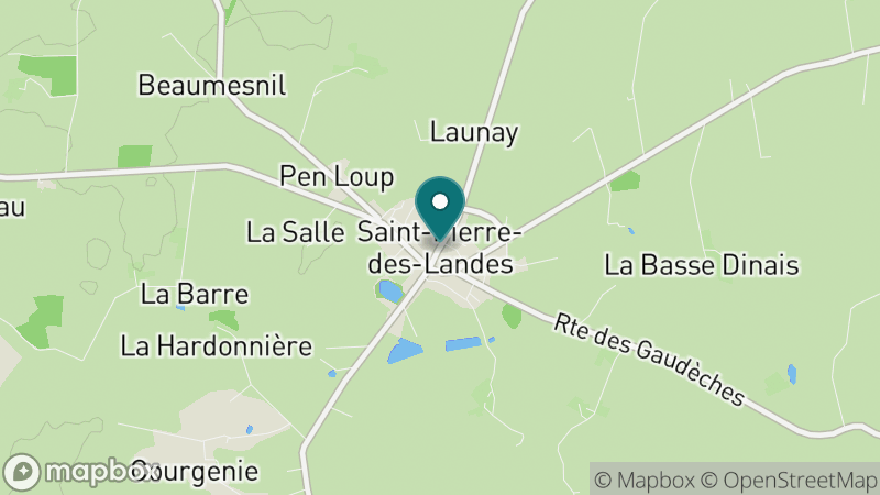 Carte - Saint Pierre Des Landes