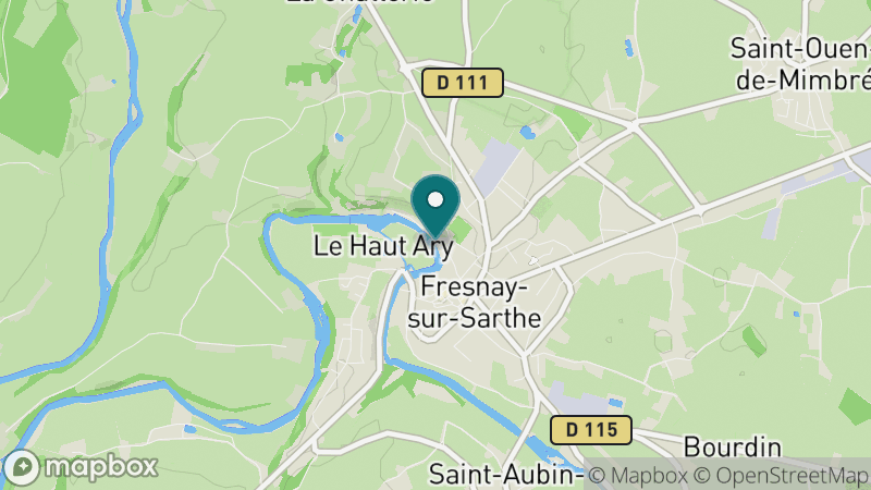 Carte - Fresnay Sur Sarthe