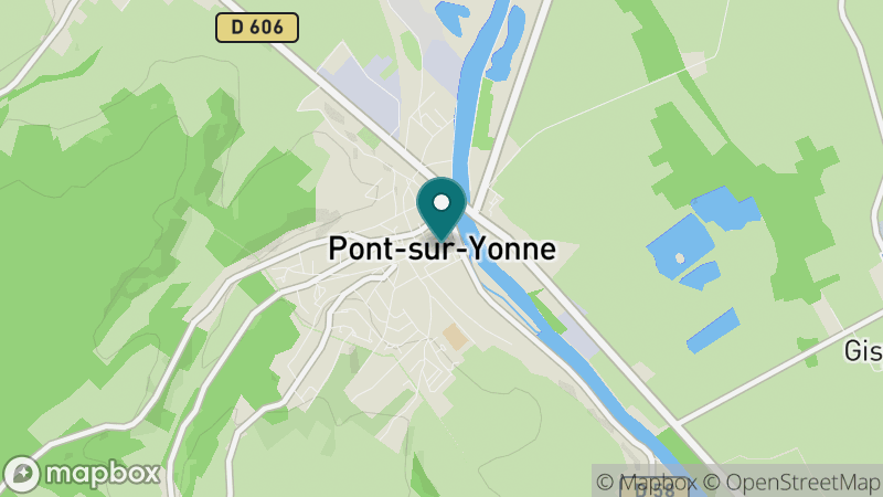 Carte - Pont-sur-Yonne