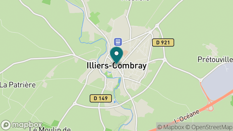 Carte - Illiers-Combray