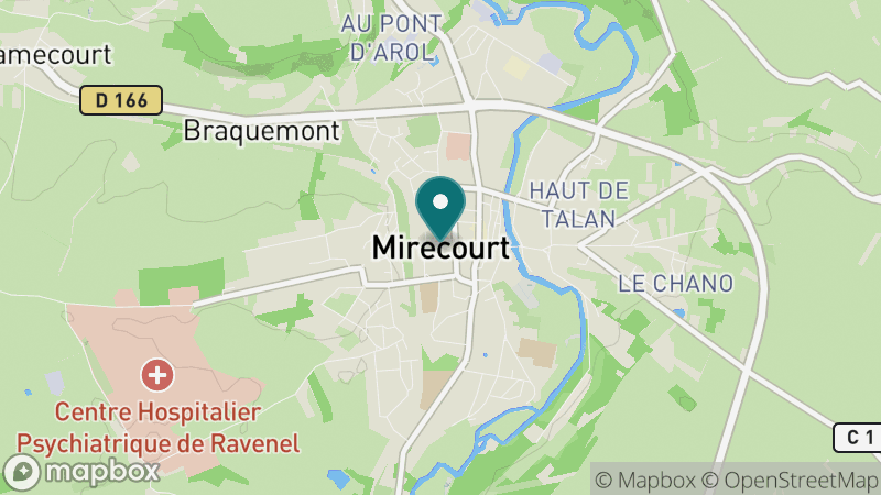 Carte - Mirecourt