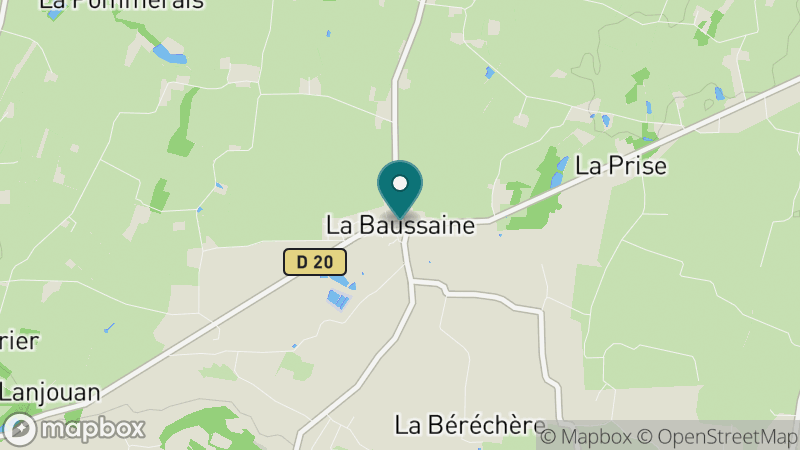 Carte - La Baussaine