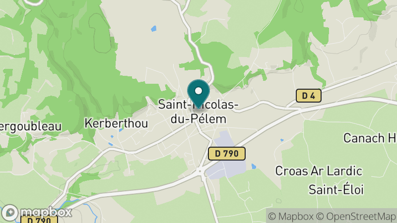 Carte - Saint Nicolas Du Pelem