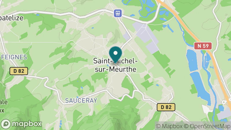Carte - Saint Michel Sur Meurthe