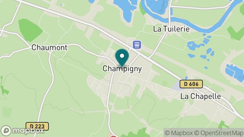 Carte - Champigny