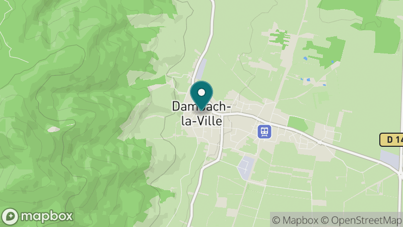 Carte - Dambach La Ville