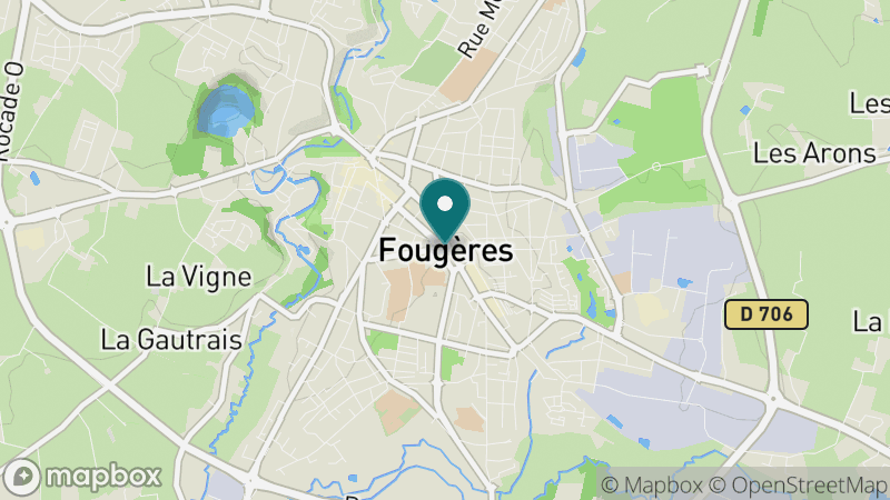 Carte - Fougeres