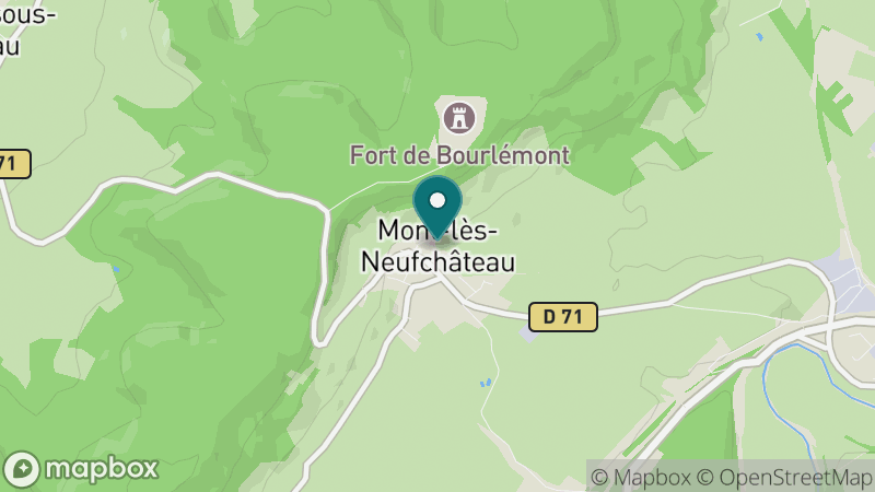 Carte - Mont-lès-Neufchâteau